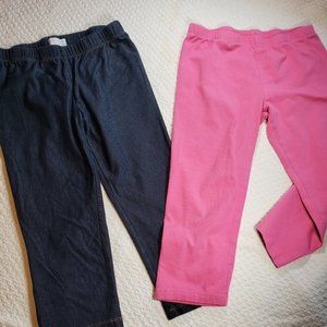 Lot of 3 Girl's size 10/12 Capris and shorts